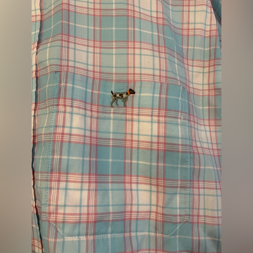MENS SM SOUTHERN POINT CO BUTTON DOWN SHIRT - Picture 5 of 6